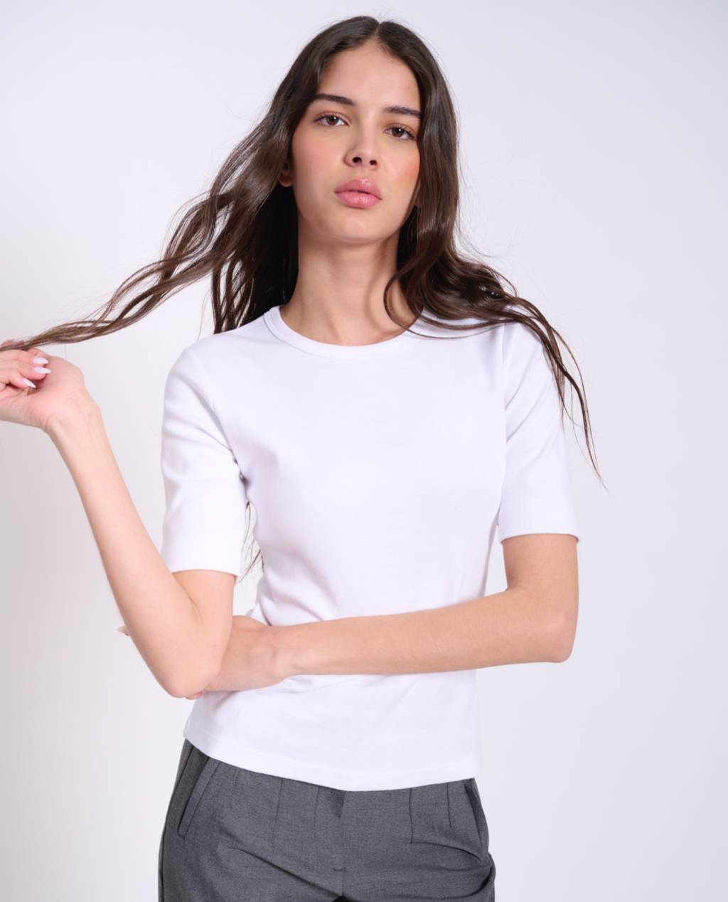 Jessica crew neck top