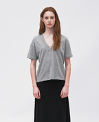 Wafa V-neck top