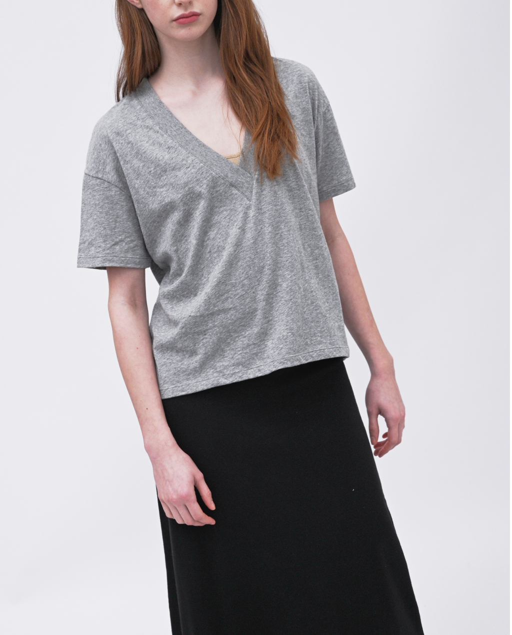 Wafa V-neck top
