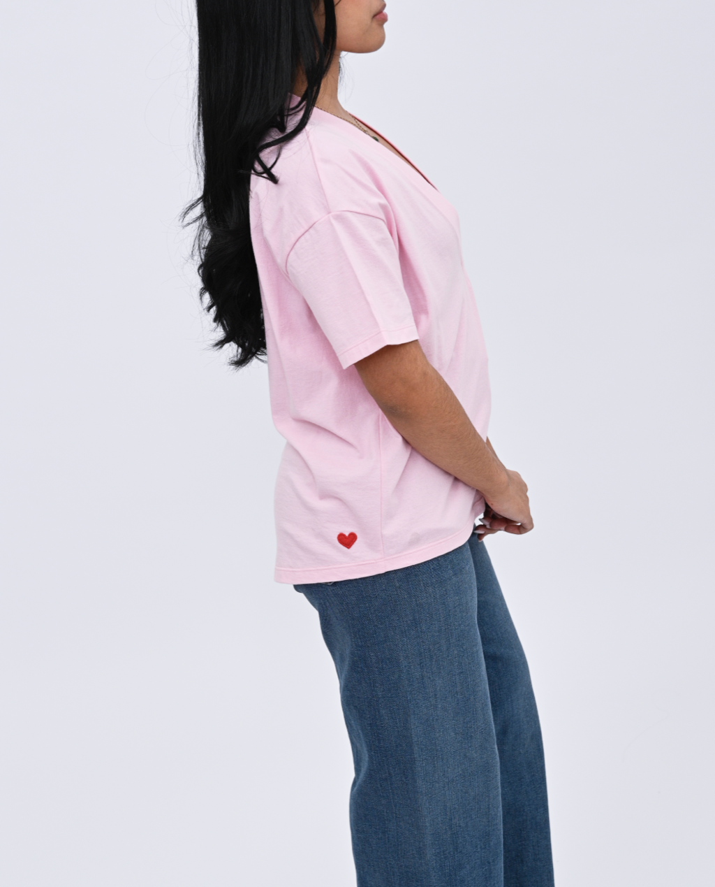 Wafa V-neck top