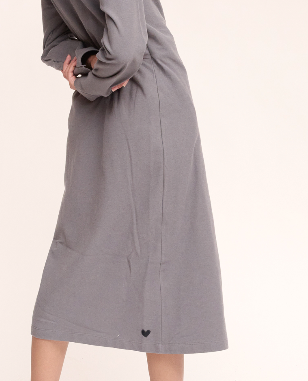 Anok wrap midi dress