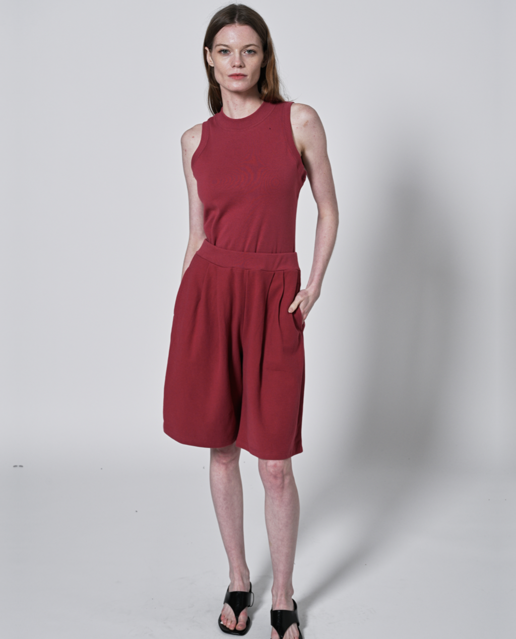 Eleanor Pleated shorts