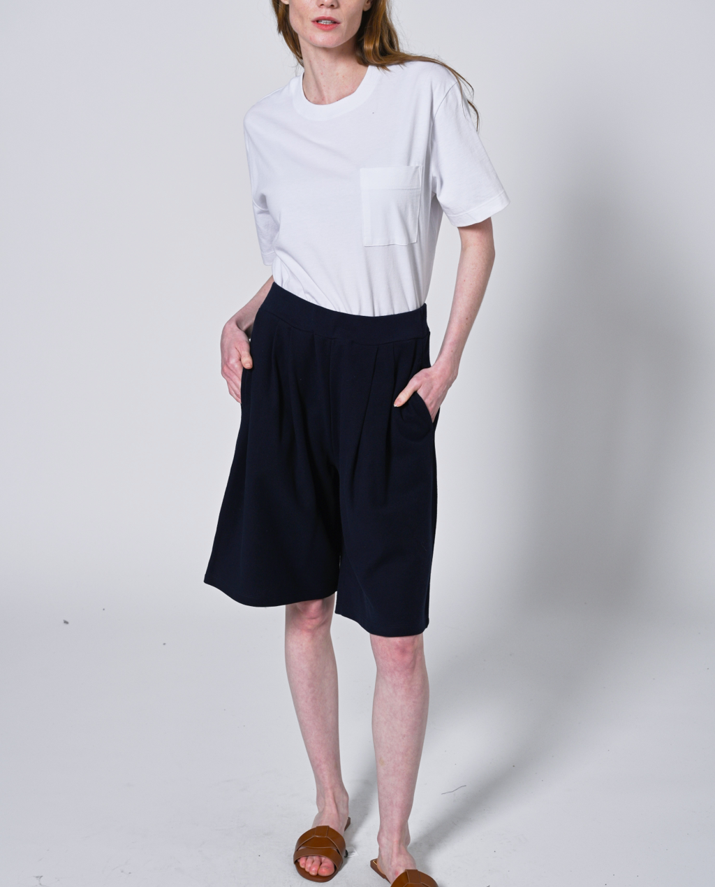 Eleanor Pleated shorts