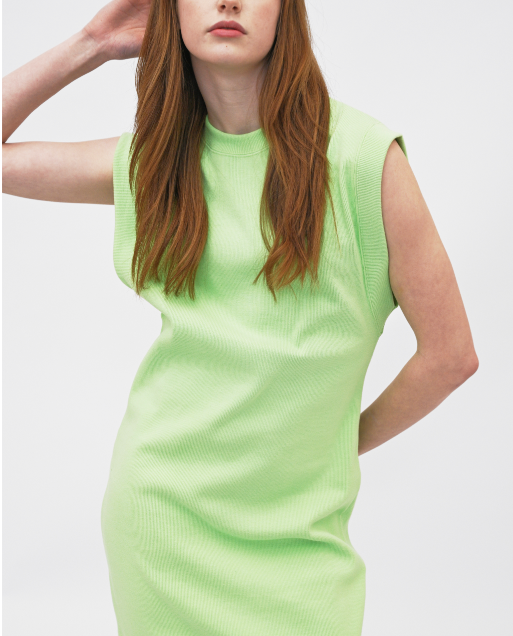 Wren drop sleeve midi dress