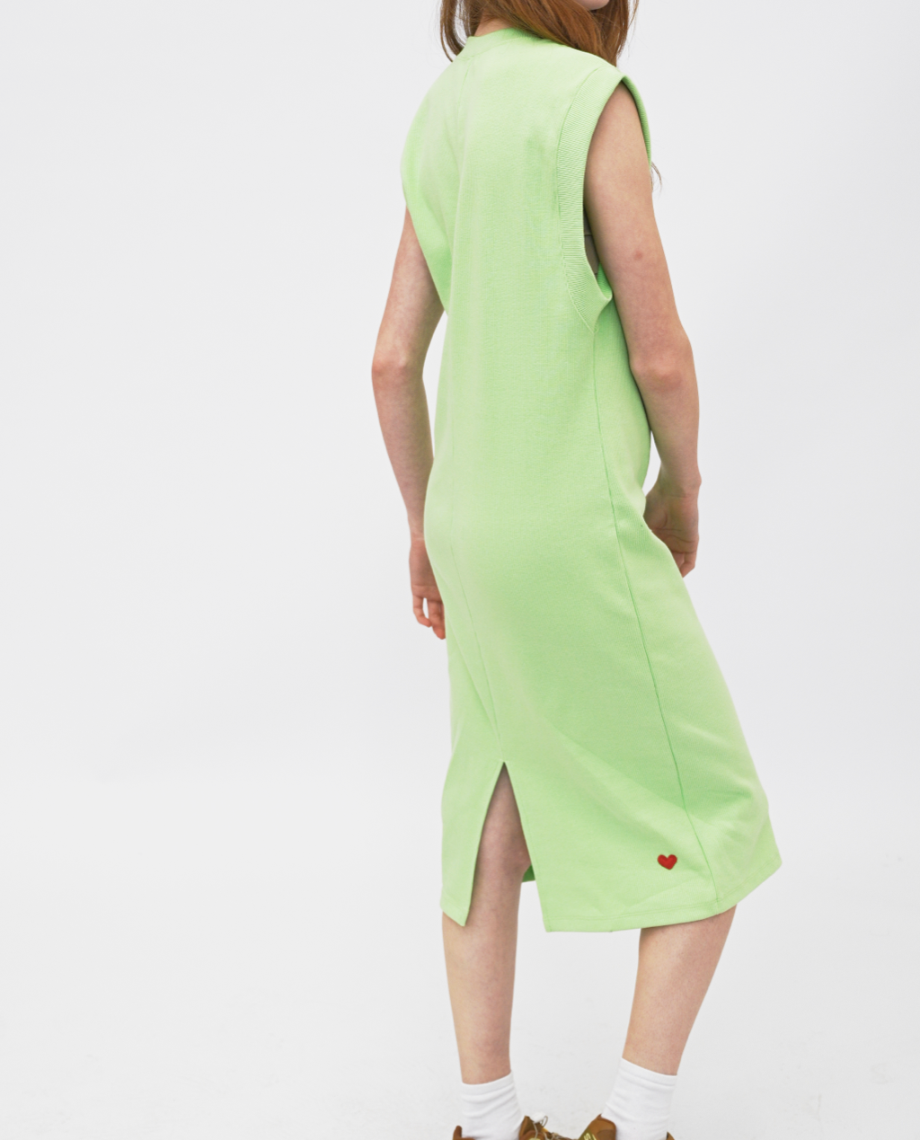 Wren drop sleeve midi dress
