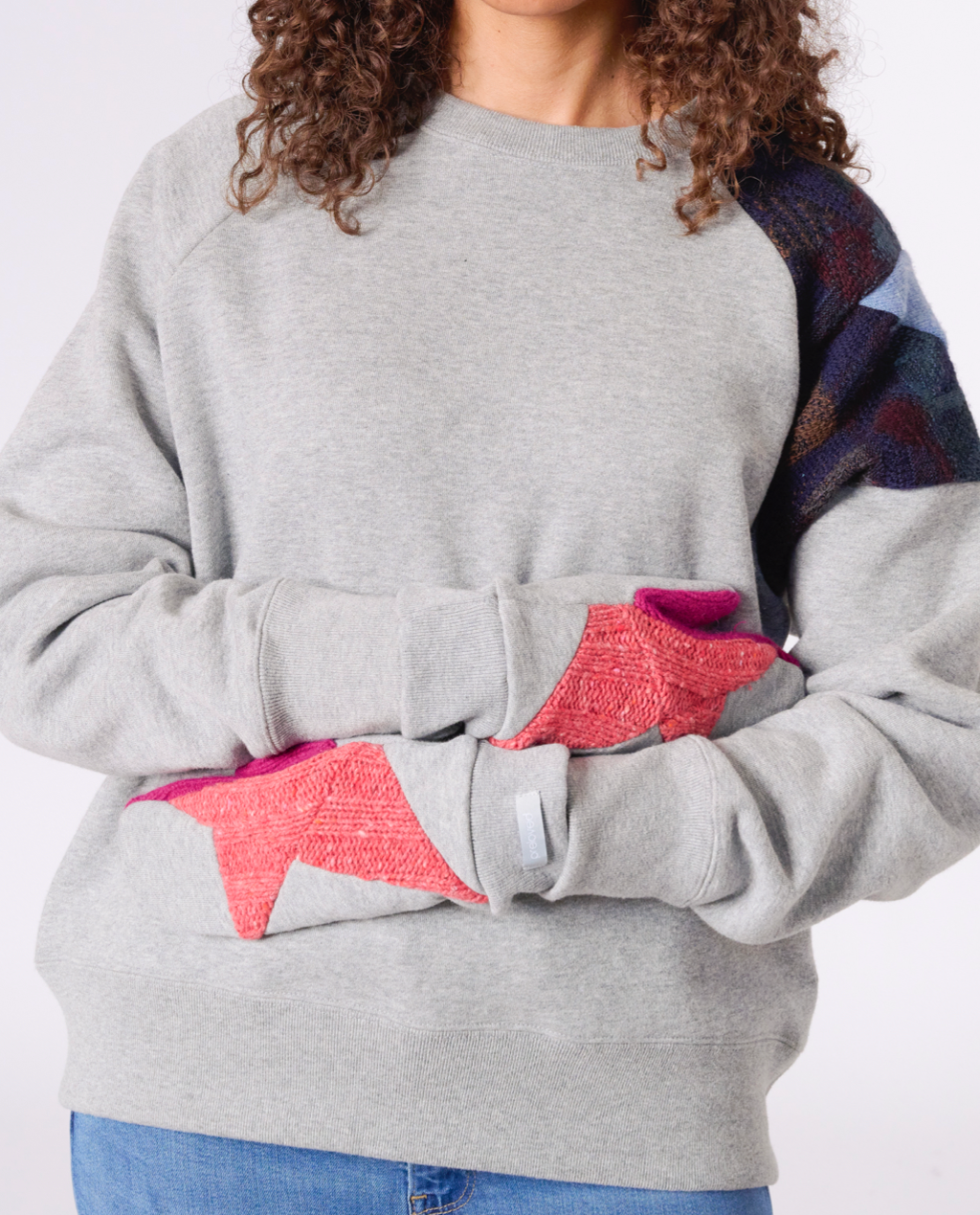 Skye Mitts with Upcycled Wool