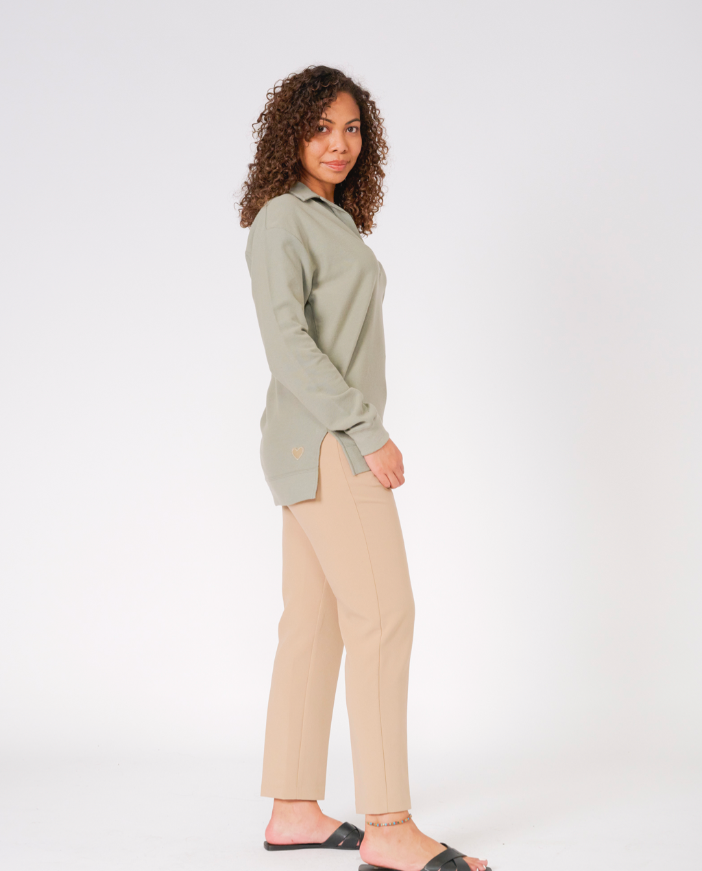 Ashton Henley Polo Top