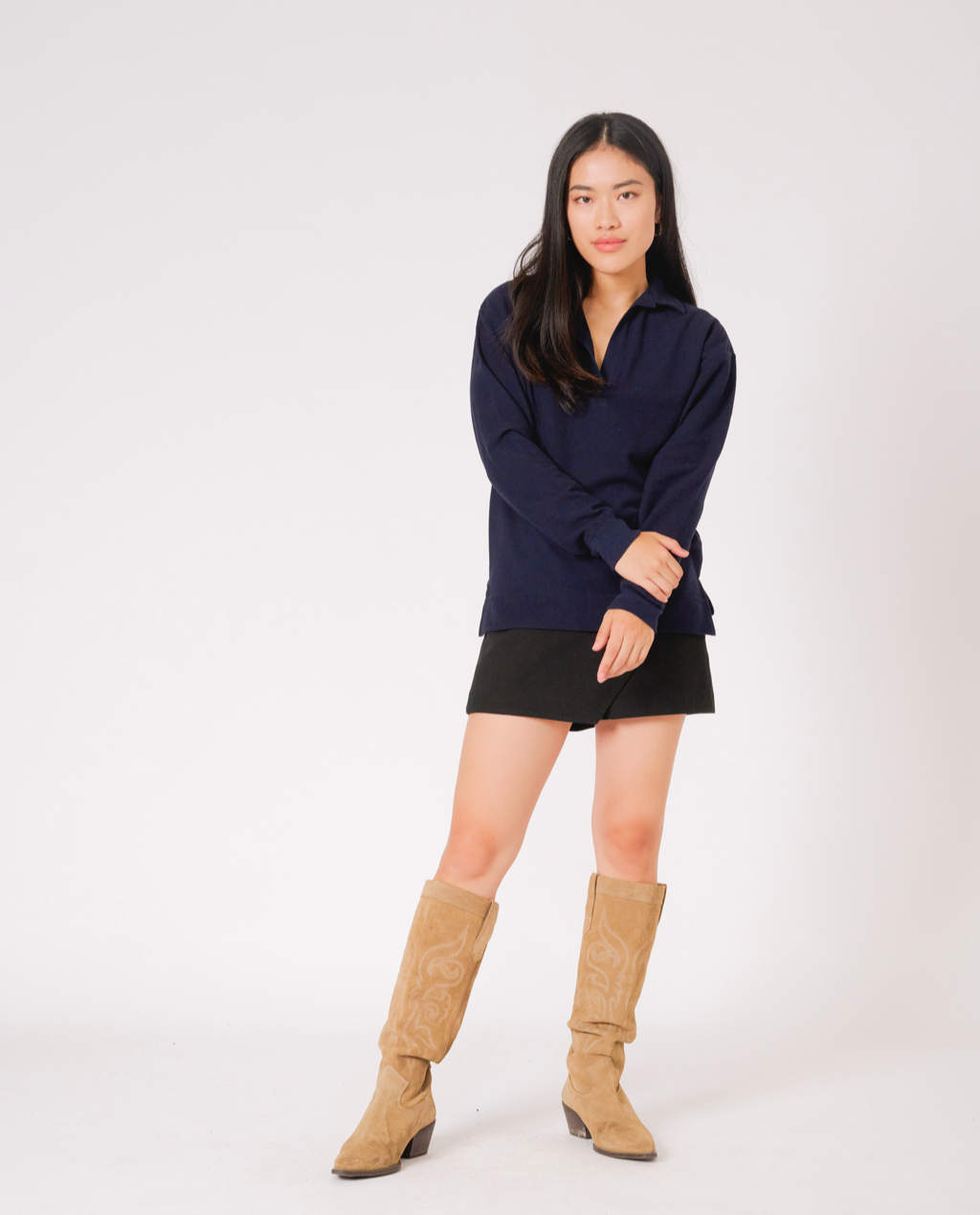 Ashton Henley Polo Top