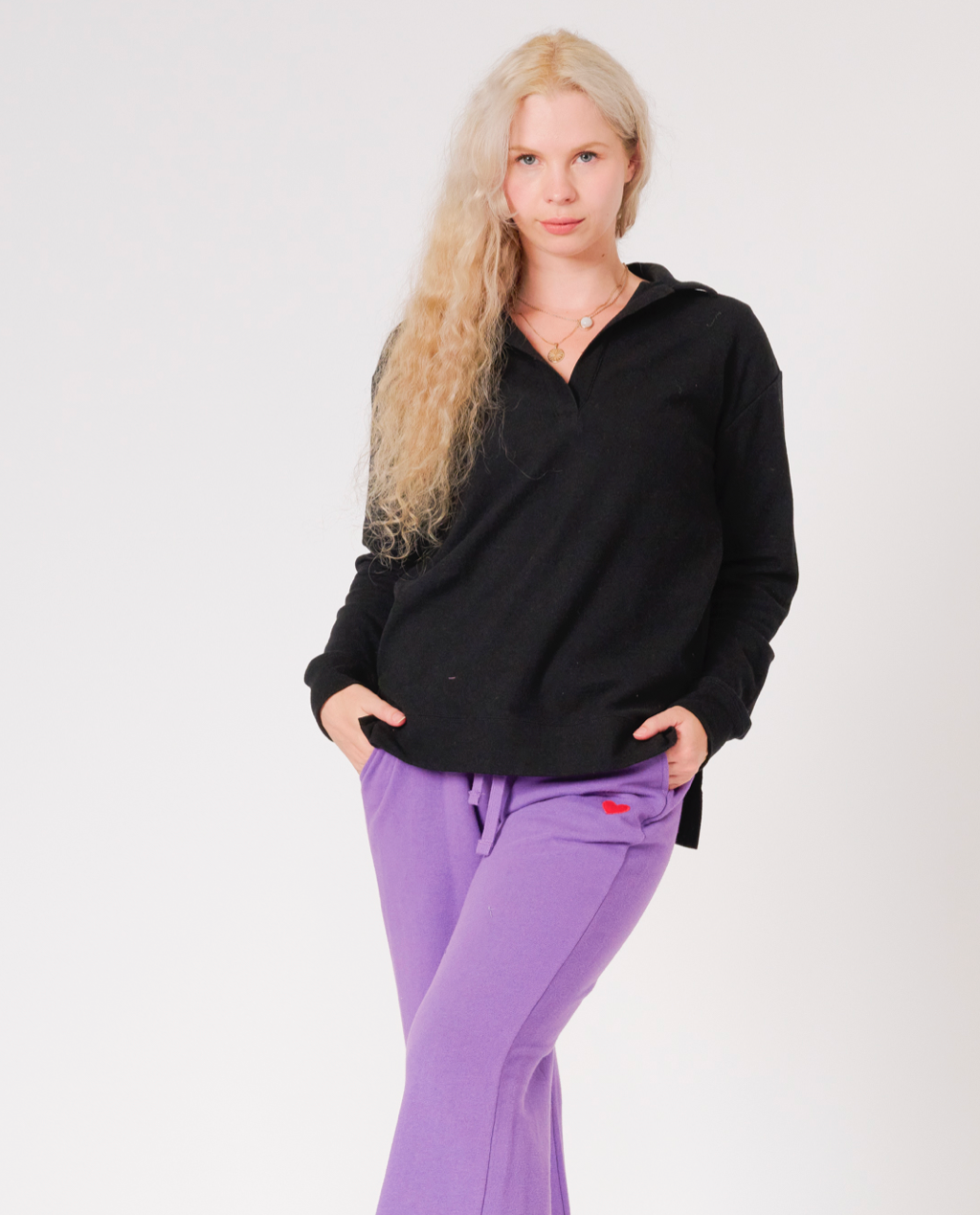 Ashton Henley Polo Top