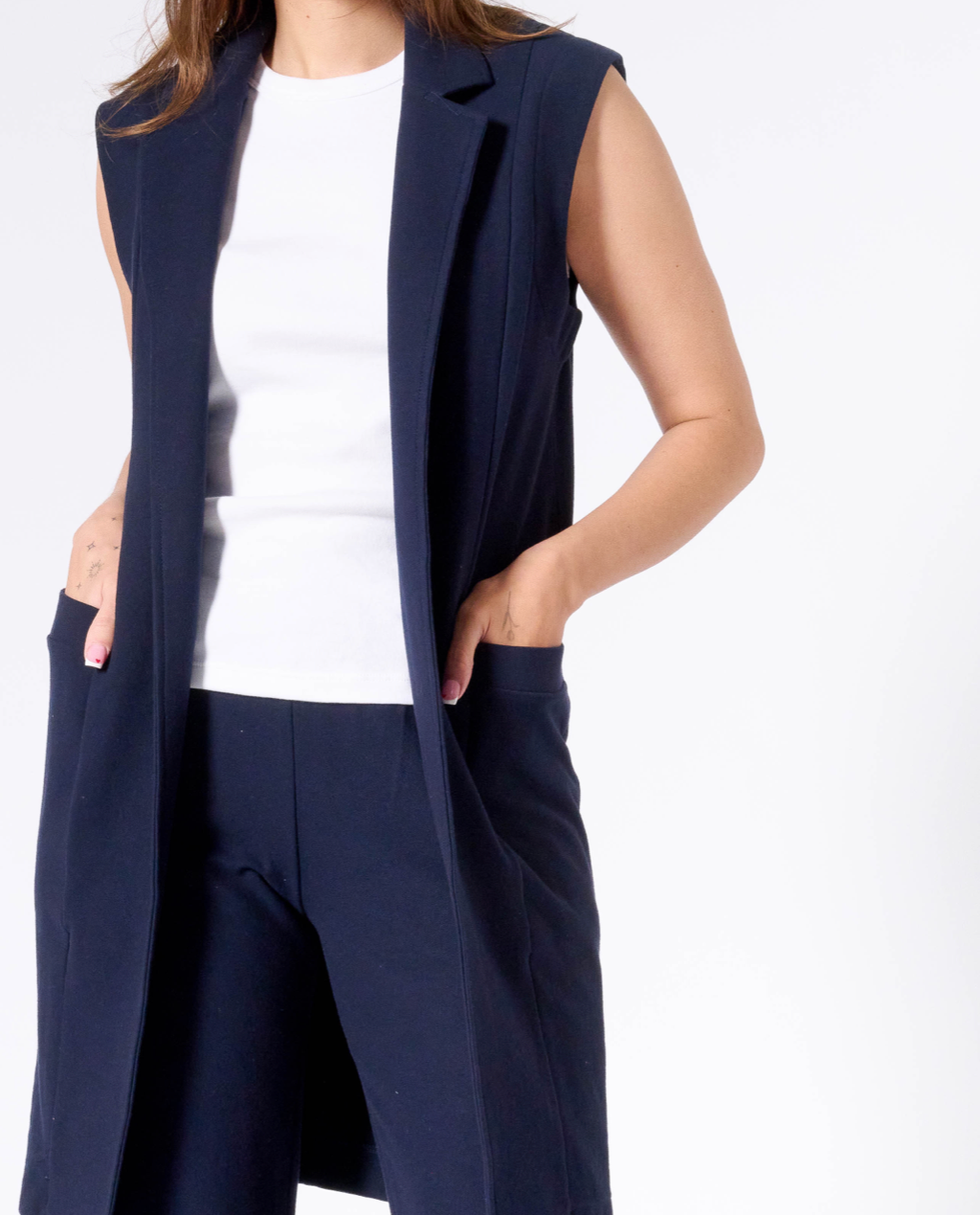 Astrid Sleeveless Jacket