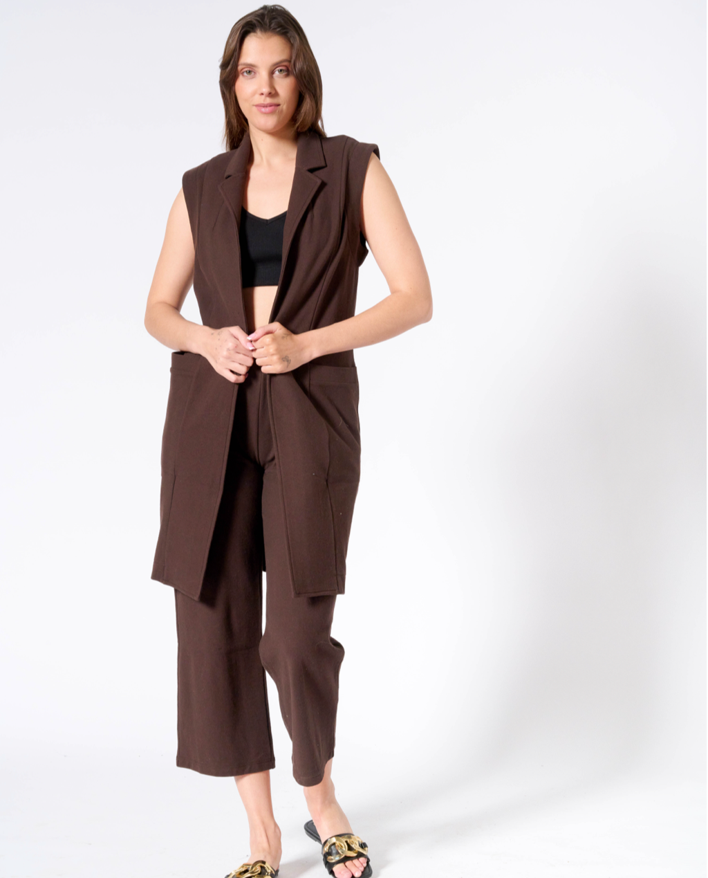 Astrid Sleeveless Jacket