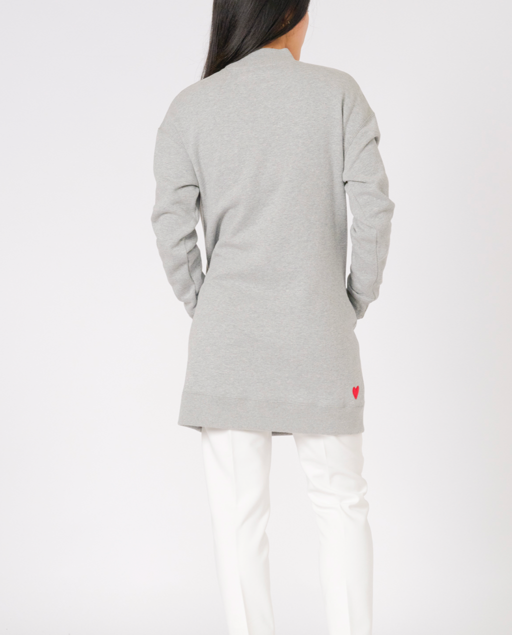 Claire High-Neck Tunic Dress