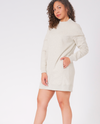 Claire High-Neck Tunic Dress
