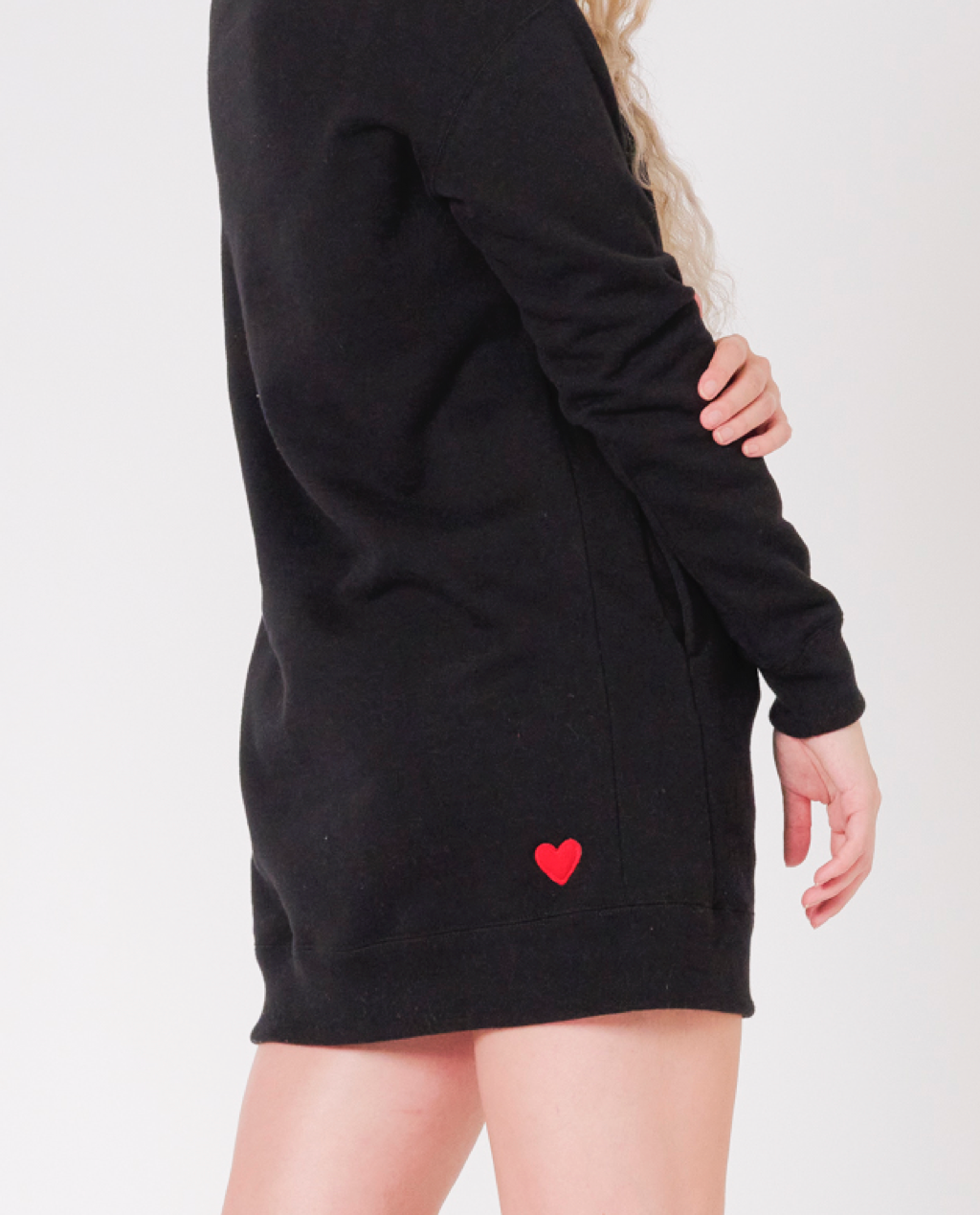 Claire High-Neck Tunic Dress