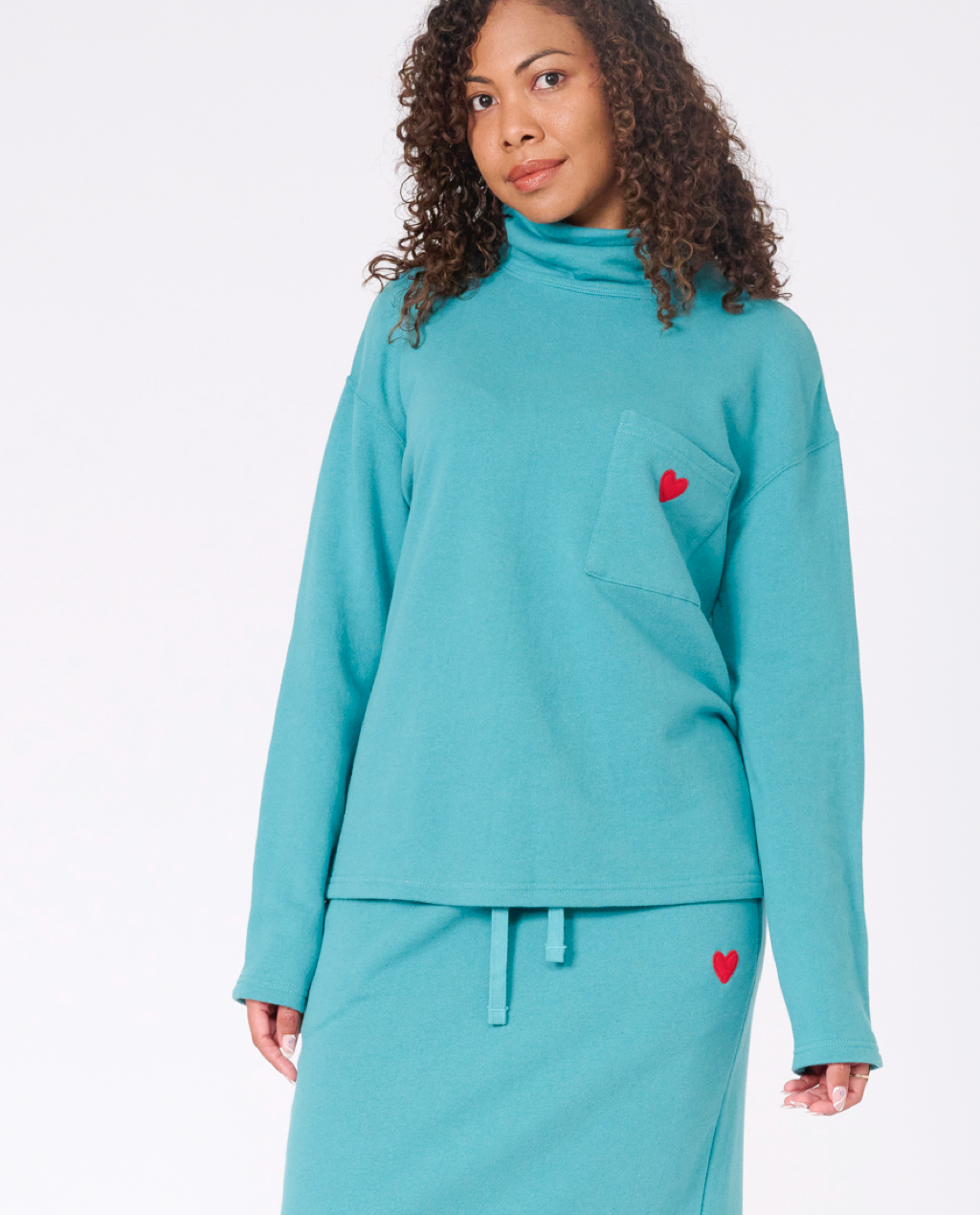 Emerance Turtleneck Sweatshirt