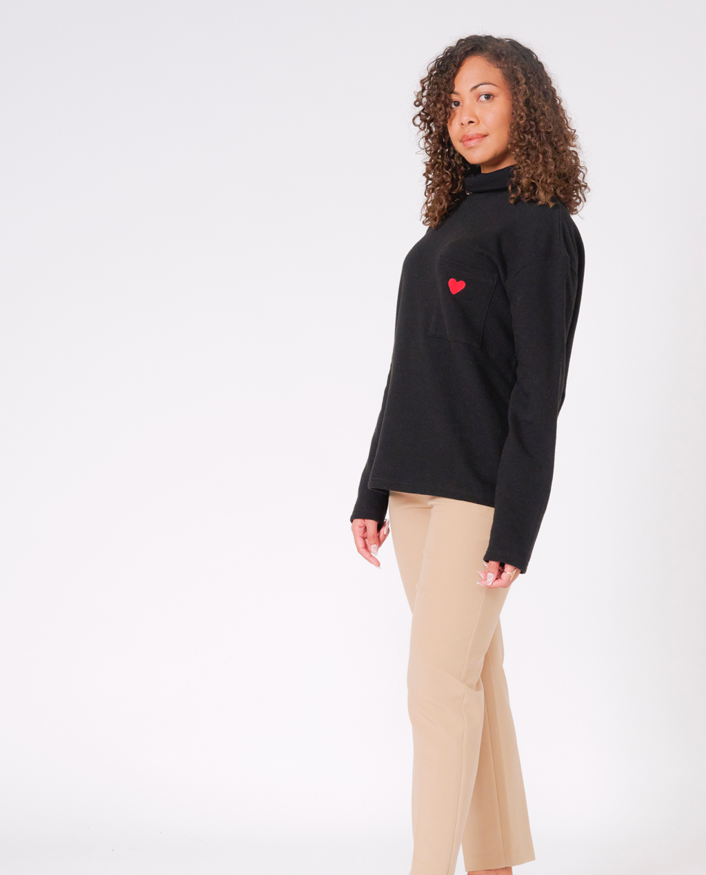 Emerance Turtleneck Sweatshirt