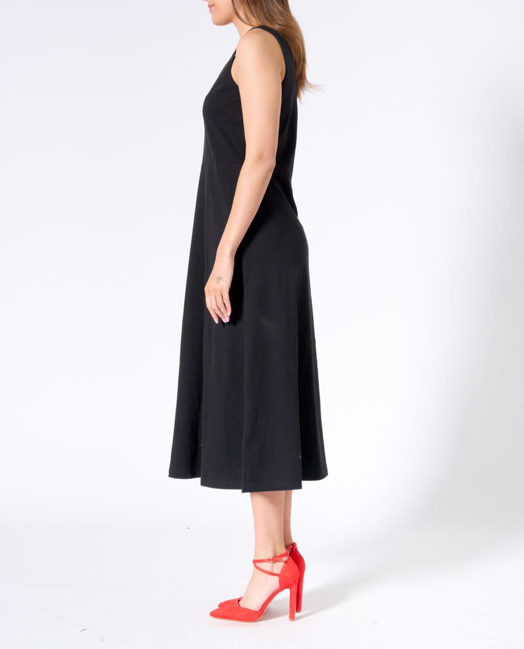 Joyce V-neck long dress