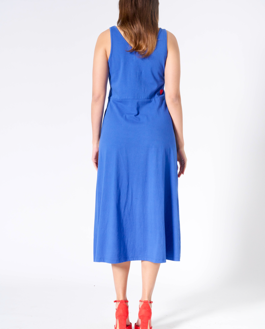 Joyce V-neck long dress