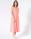 Joyce V-neck long dress