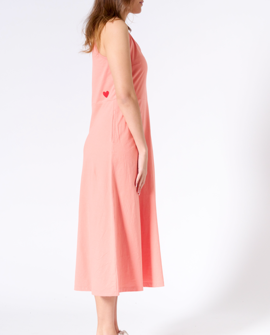 Joyce V-neck long dress