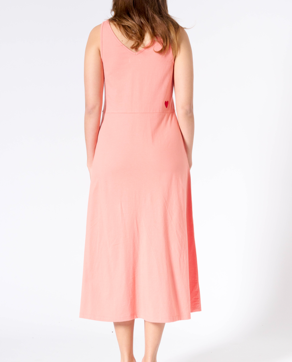 Joyce V-neck long dress