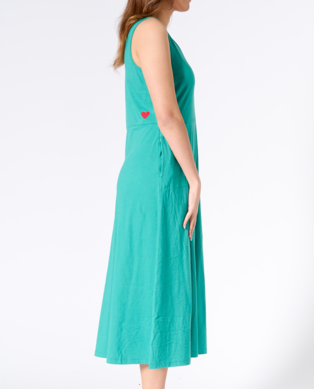 Joyce V-neck long dress