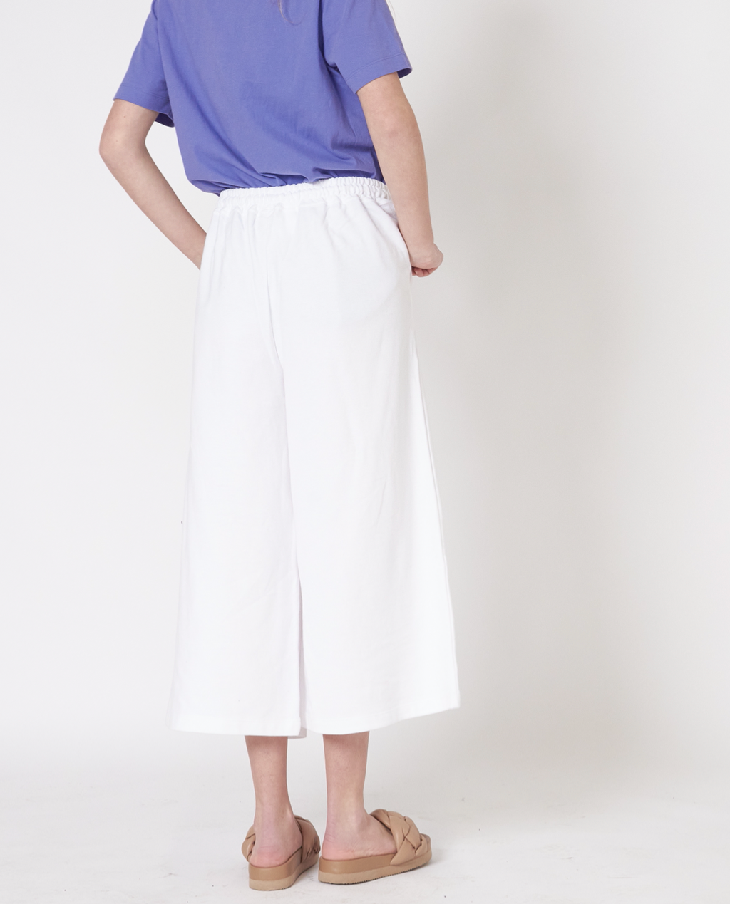 Kora Wide-Leg Cropped Pants