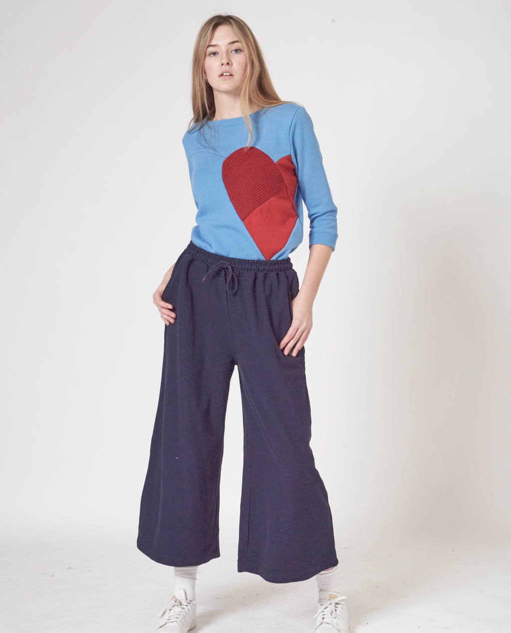 Kora Wide-Leg Cropped Pants