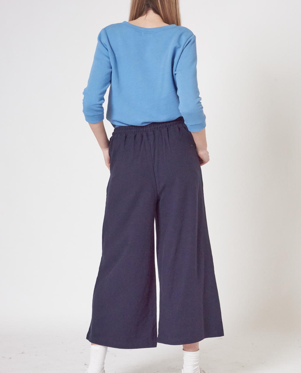 Kora Wide-Leg Cropped Pants