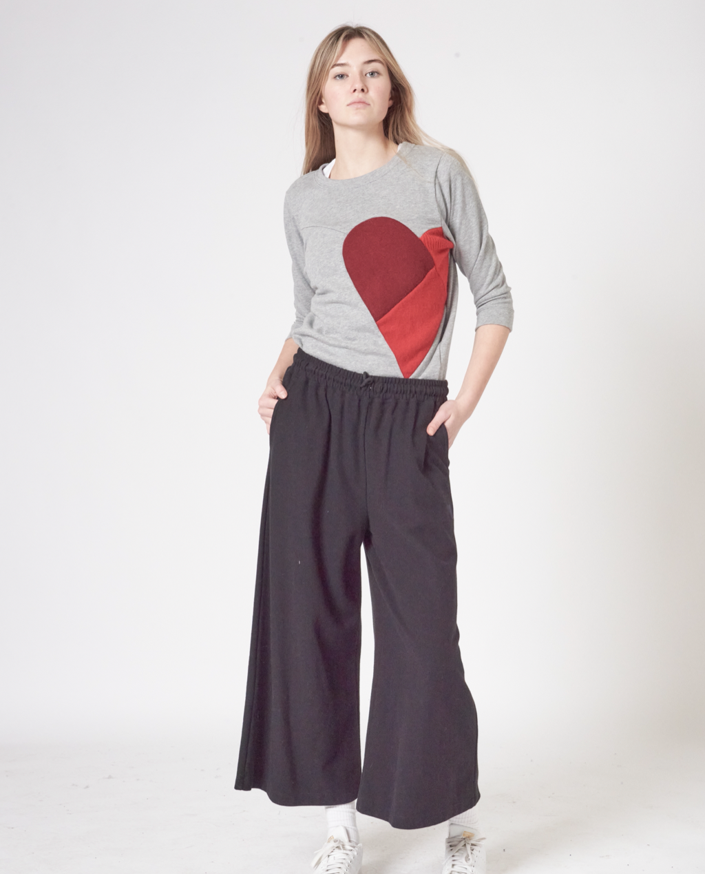 Kora Wide-Leg Cropped Pants