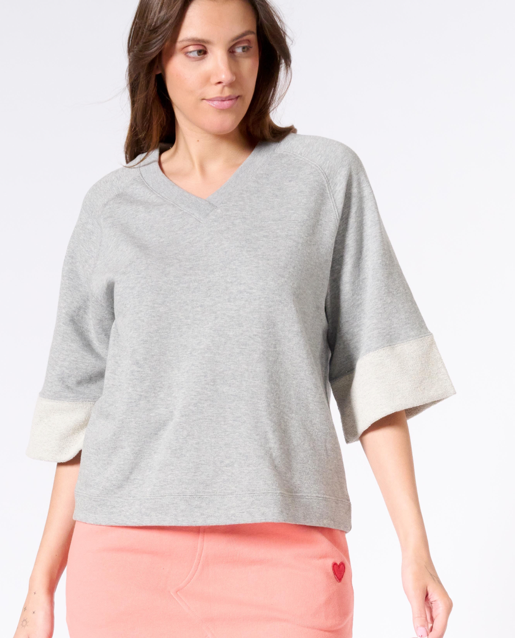 Pomona V-neck sweatshirt