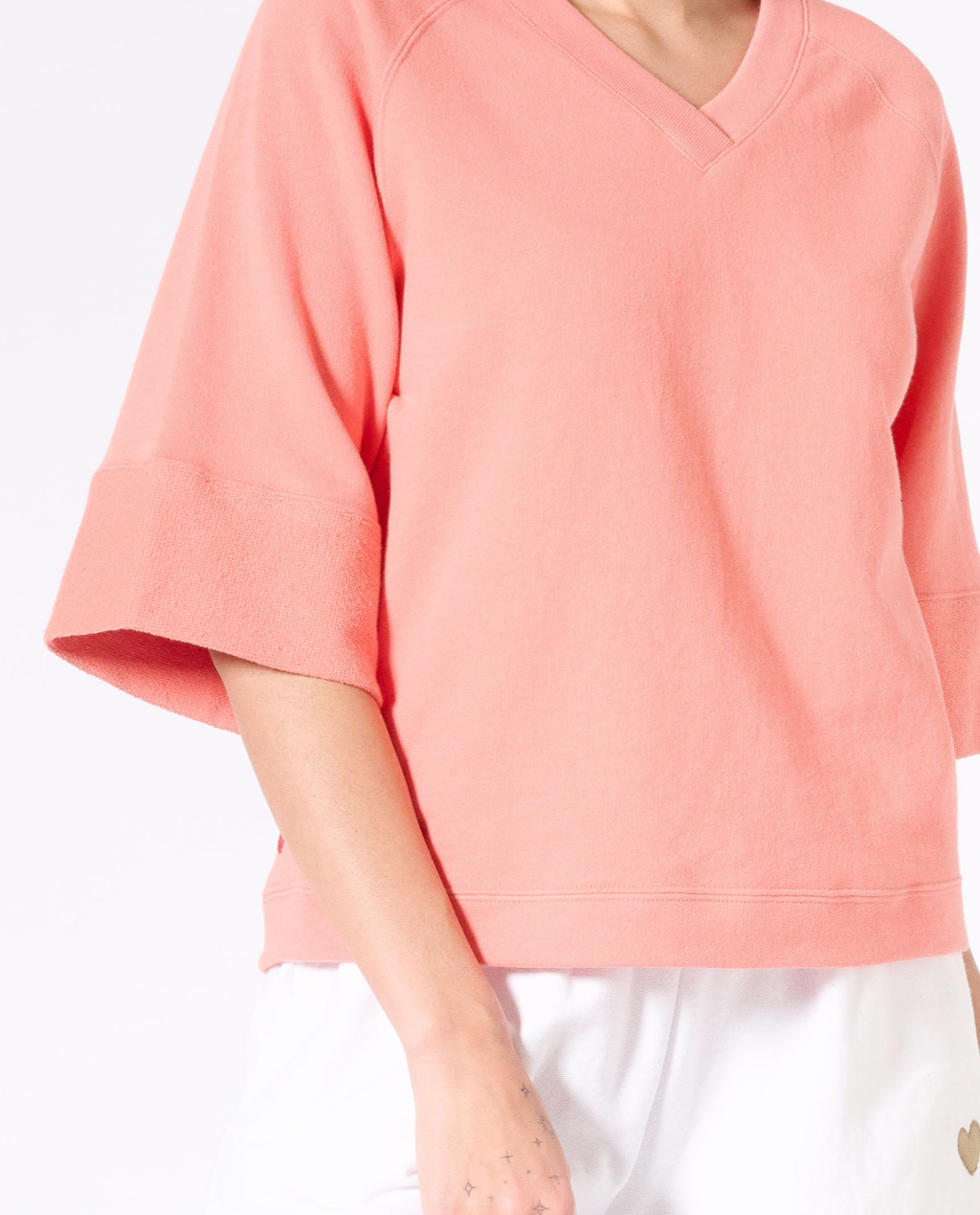 Pomona V-neck sweatshirt