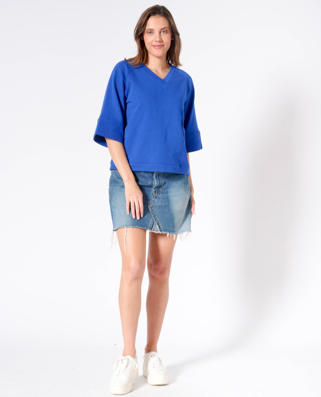 Pomona V-neck sweatshirt