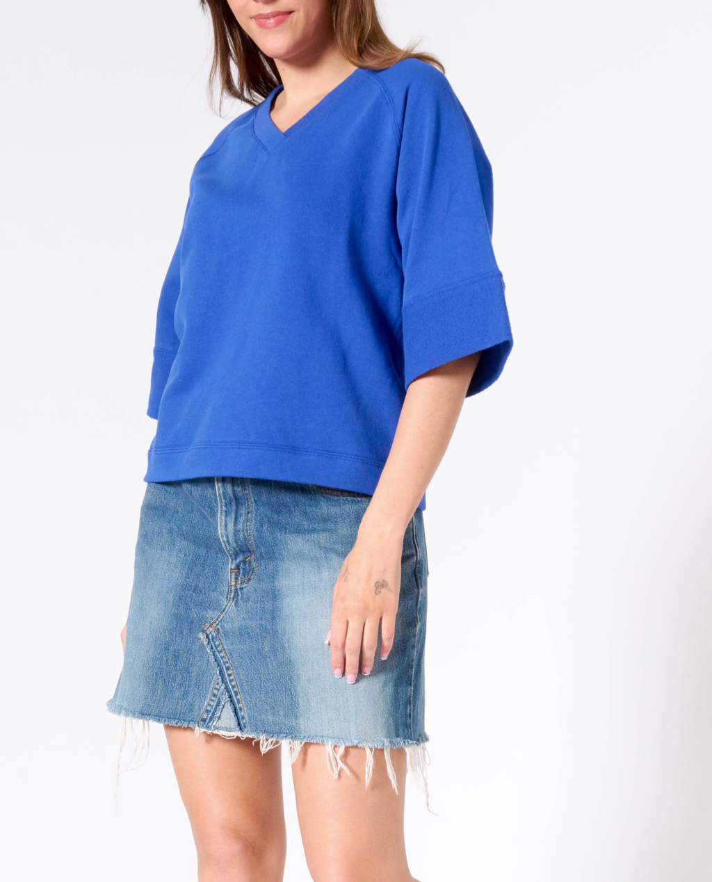 Pomona V-neck sweatshirt