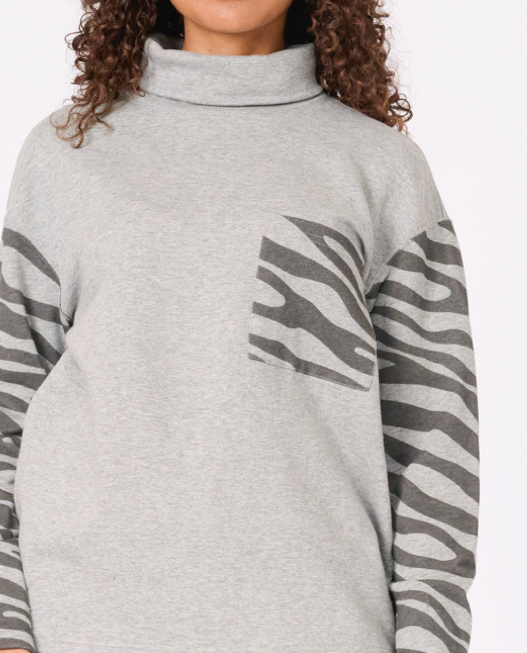Renata Turtleneck Sweatshirt