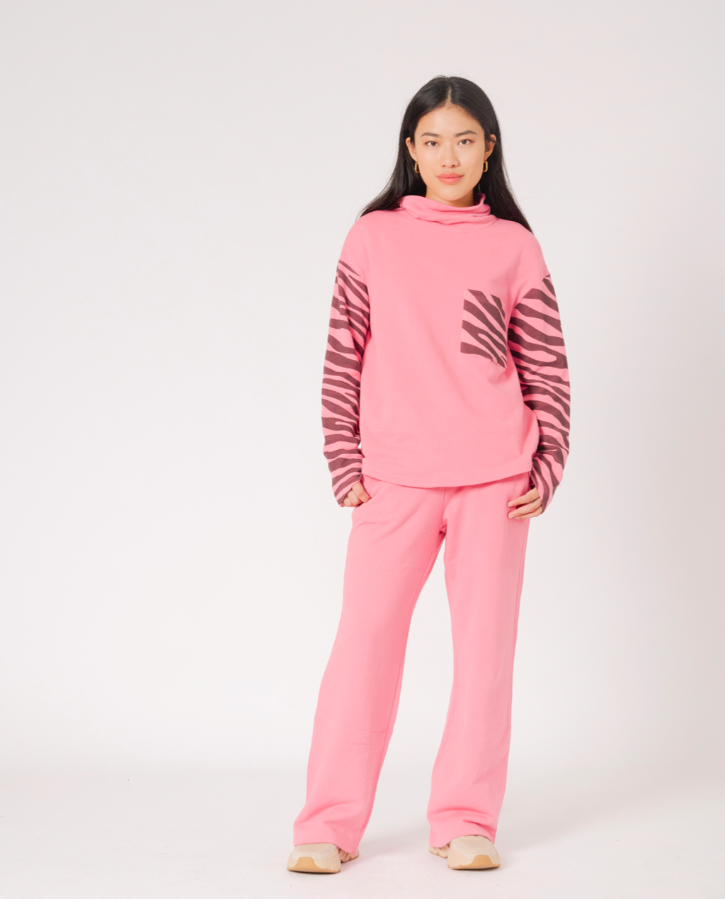 Renata Turtleneck Sweatshirt