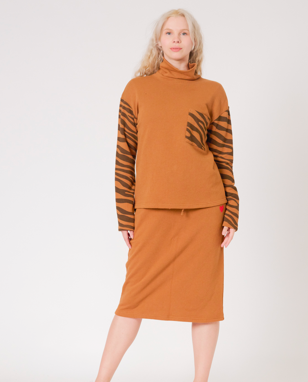 Renata Turtleneck Sweatshirt