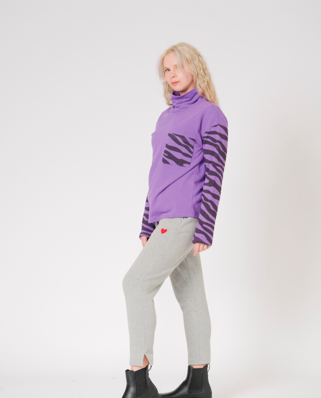 Renata Turtleneck Sweatshirt