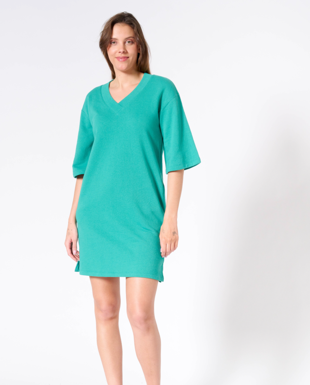 Sasha V-neck Tunic Dress