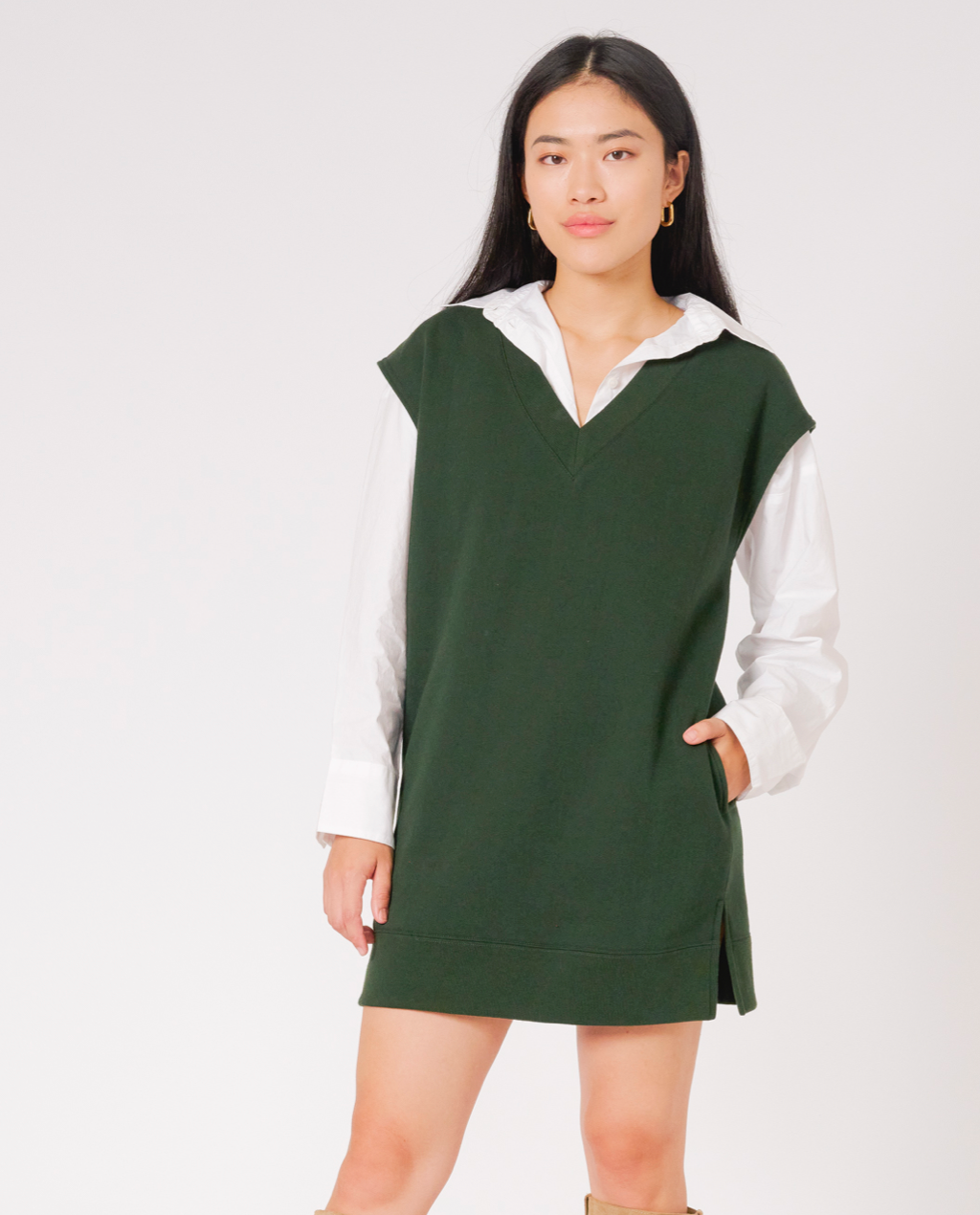 Ella Long Length Vest